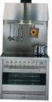 ILVE PE-90-MP Stainless-Steel Küchenherd Ofentyp elektrisch Art von Kochfeld elektrisch
