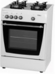 Erisson GG60/60Glass WH Kitchen Stove type of oven gas type of hob gas