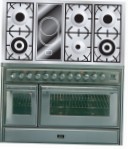 ILVE MT-120VD-MP Stainless-Steel Küchenherd Ofentyp elektrisch Art von Kochfeld kombiniert