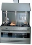 ILVE P-1207N-MP Stainless-Steel Küchenherd Ofentyp elektrisch Art von Kochfeld gas