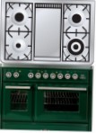 ILVE MTD-100FD-MP Green Küchenherd Ofentyp elektrisch Art von Kochfeld gas