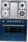 ILVE MT-90FD-MP Blue Kitchen Stove type of oven electric type of hob gas