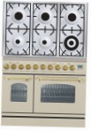 ILVE PDN-906-MP Antique white Küchenherd Ofentyp elektrisch Art von Kochfeld gas