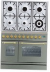 ILVE PDN-906-MP Stainless-Steel Küchenherd Ofentyp elektrisch Art von Kochfeld gas