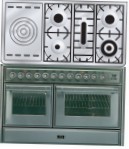 ILVE MTS-120SD-MP Stainless-Steel Küchenherd Ofentyp elektrisch Art von Kochfeld gas