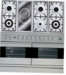 ILVE PDF-120V-VG Stainless-Steel Kitchen Stove type of oven gas type of hob combined
