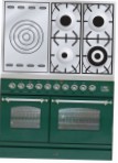 ILVE PDN-100S-VG Green Kitchen Stove type of oven gas type of hob gas