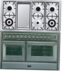 ILVE MTS-120FD-MP Stainless-Steel Kitchen Stove type of oven electric type of hob gas