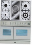 ILVE PDW-100V-VG Stainless-Steel Kitchen Stove type of oven gas type of hob combined