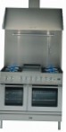 ILVE PDW-1006-VG Stainless-Steel Küchenherd Ofentyp gas Art von Kochfeld gas