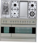ILVE PF-120FR-MP Stainless-Steel Kitchen Stove type of oven electric type of hob gas