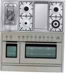 ILVE PL-120FR-MP Stainless-Steel Kitchen Stove type of oven electric type of hob gas