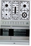 ILVE PDF-90-MP Stainless-Steel Estufa de la cocina tipo de horno eléctrico tipo de encimera gas