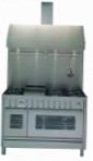 ILVE PL-120F-VG Stainless-Steel Küchenherd Ofentyp gas Art von Kochfeld gas