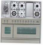 ILVE PSW-120FR-MP Stainless-Steel Kitchen Stove type of oven electric type of hob gas