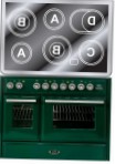 ILVE MTDE-100-E3 Green Küchenherd Ofentyp elektrisch Art von Kochfeld elektrisch
