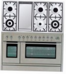 ILVE PSL-120F-MP Stainless-Steel Küchenherd Ofentyp elektrisch Art von Kochfeld gas