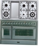 ILVE MT-120FD-E3 Stainless-Steel Küchenherd Ofentyp elektrisch Art von Kochfeld gas