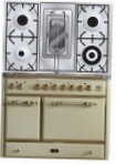 ILVE MCD-100RD-E3 Antique white Küchenherd Ofentyp elektrisch Art von Kochfeld gas