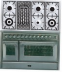ILVE MT-120BD-E3 Stainless-Steel Küchenherd Ofentyp elektrisch Art von Kochfeld gas