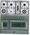 ILVE MT-1207D-E3 Stainless-Steel Küchenherd Ofentyp elektrisch Art von Kochfeld gas