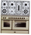 ILVE MS-1207D-E3 Antique white Küchenherd Ofentyp elektrisch Art von Kochfeld gas