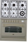 ILVE P-906N-VG Antique white Kitchen Stove type of oven gas type of hob gas