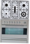 ILVE PF-90-VG Stainless-Steel Kitchen Stove type of oven gas type of hob gas