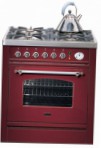ILVE P-70N-VG Red Kitchen Stove type of oven gas type of hob gas