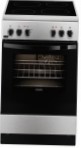 Zanussi ZCV 955011 X Estufa de la cocina tipo de horno eléctrico tipo de encimera eléctrico