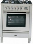 ILVE PL-70-MP Stainless-Steel Küchenherd Ofentyp elektrisch Art von Kochfeld gas