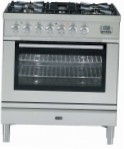 ILVE PL-80-MP Stainless-Steel Kitchen Stove type of oven electric type of hob gas