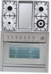 ILVE PW-90F-VG Stainless-Steel Kitchen Stove type of oven gas type of hob gas