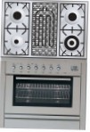ILVE PL-90B-VG Stainless-Steel Kitchen Stove type of oven gas type of hob gas