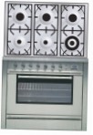 ILVE P-906L-MP Stainless-Steel Küchenherd Ofentyp elektrisch Art von Kochfeld gas