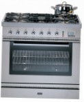 ILVE P-80L-VG Stainless-Steel Kitchen Stove type of oven gas type of hob gas