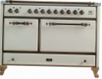 ILVE MCD-120FR-MP Antique white Küchenherd Ofentyp elektrisch Art von Kochfeld kombiniert