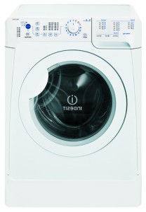 विशेषताएँ, तस्वीर वॉशिंग मशीन Indesit PWC 7108 W