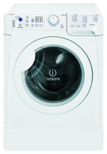 特点, 照片 洗衣机 Indesit PWSC 5104 W