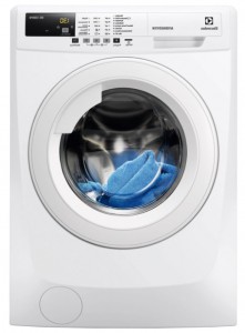 विशेषताएँ, तस्वीर वॉशिंग मशीन Electrolux EWF 11484 BW